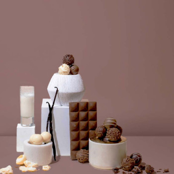 Аромаолія Makesy: Cocoa ganache & vanilla truffle / Какао-ганаш і ванільний трюфель, 10 г