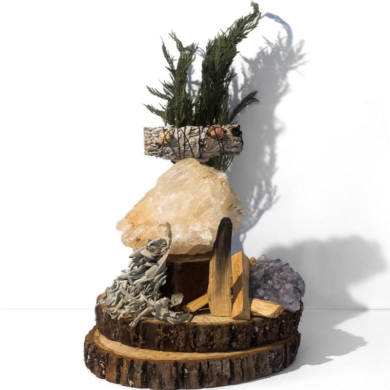 Аромаолія Makesy: Smudge ritual & crisp cypress / Ритуальні пахощі та чіткий кипарис, 100 г
