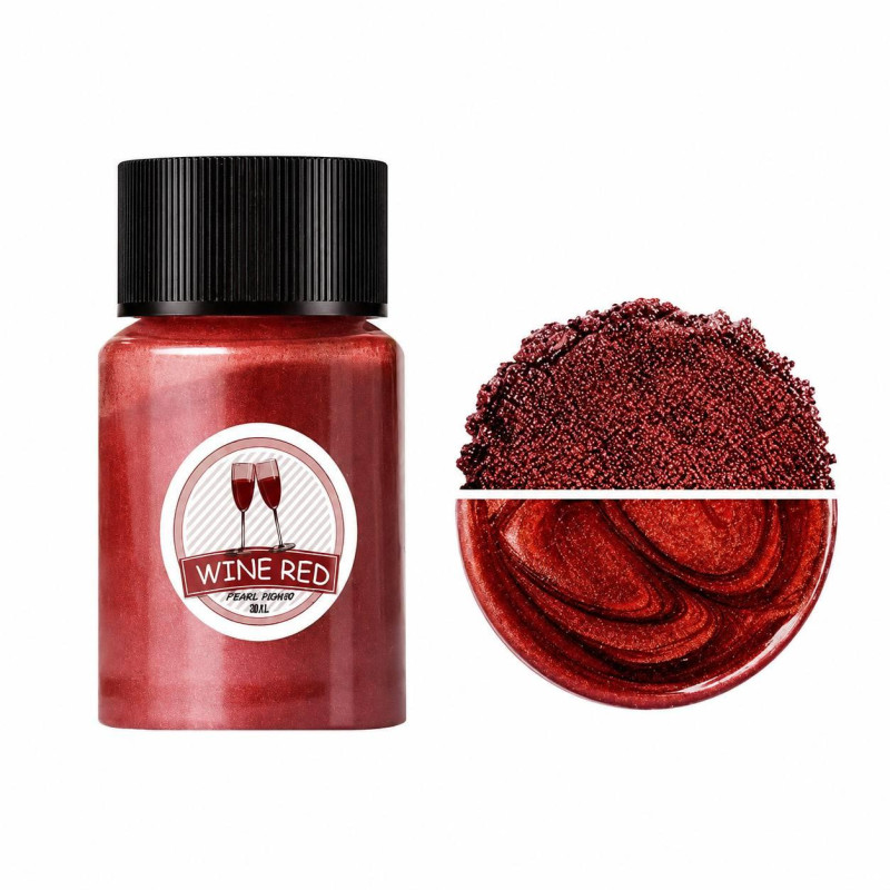 Пігмент перламутровий Міка, колір Wine Red, 20 мл Пігмент перламутровий Міка, колір Wine Red, 20 мл