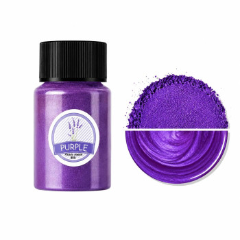 Пігмент перламутровий Міка, колір Purple, 20 мл