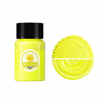 Пігмент перламутровий Міка, колір Magic Yellow, 20 мл Пігмент перламутровий Міка, колір Magic Yellow, 20 мл